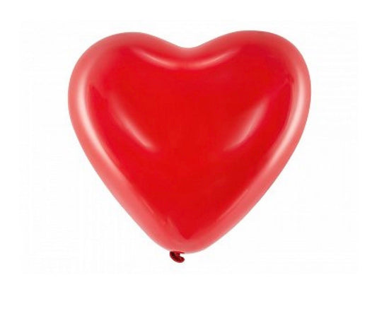 Latex balloons red heart