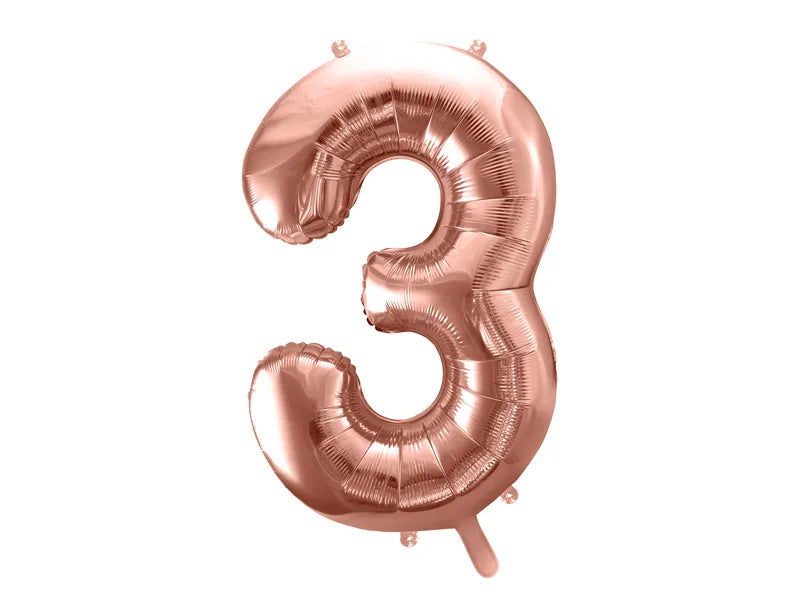 Foil Balloon number "3"